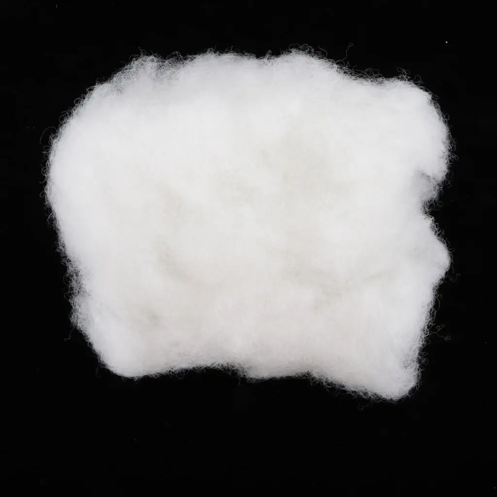 White Polyester Fiberfill Stuffing DIY Toys Sewing Fluffy Stuffs Crafts
