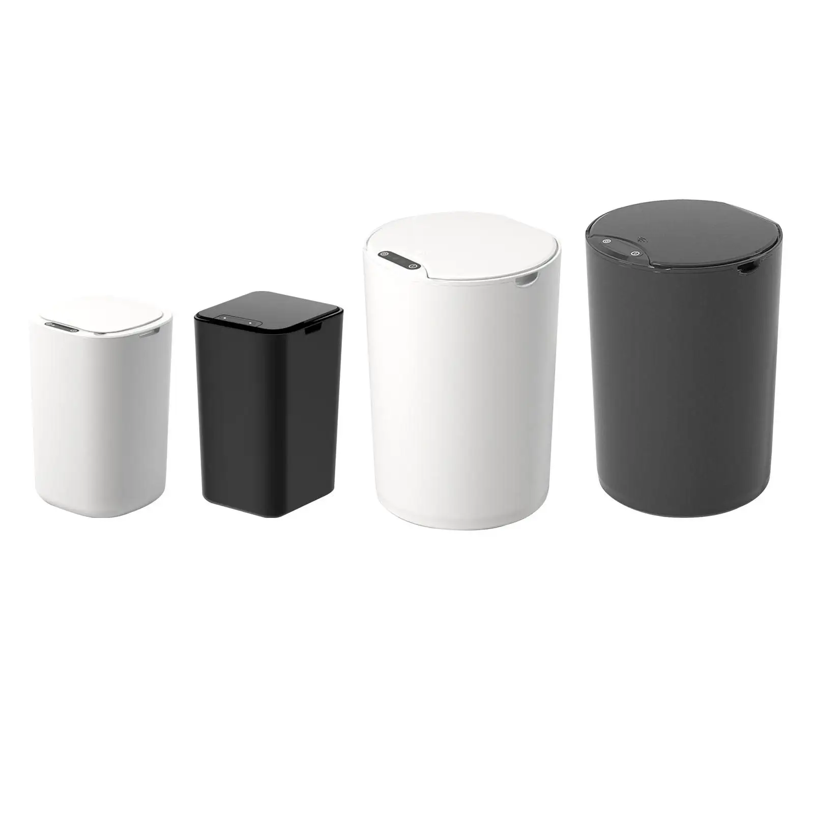 Sealed Garbage Bin Narrow  Electric with Lid Dustbin for kitchen  Toilet