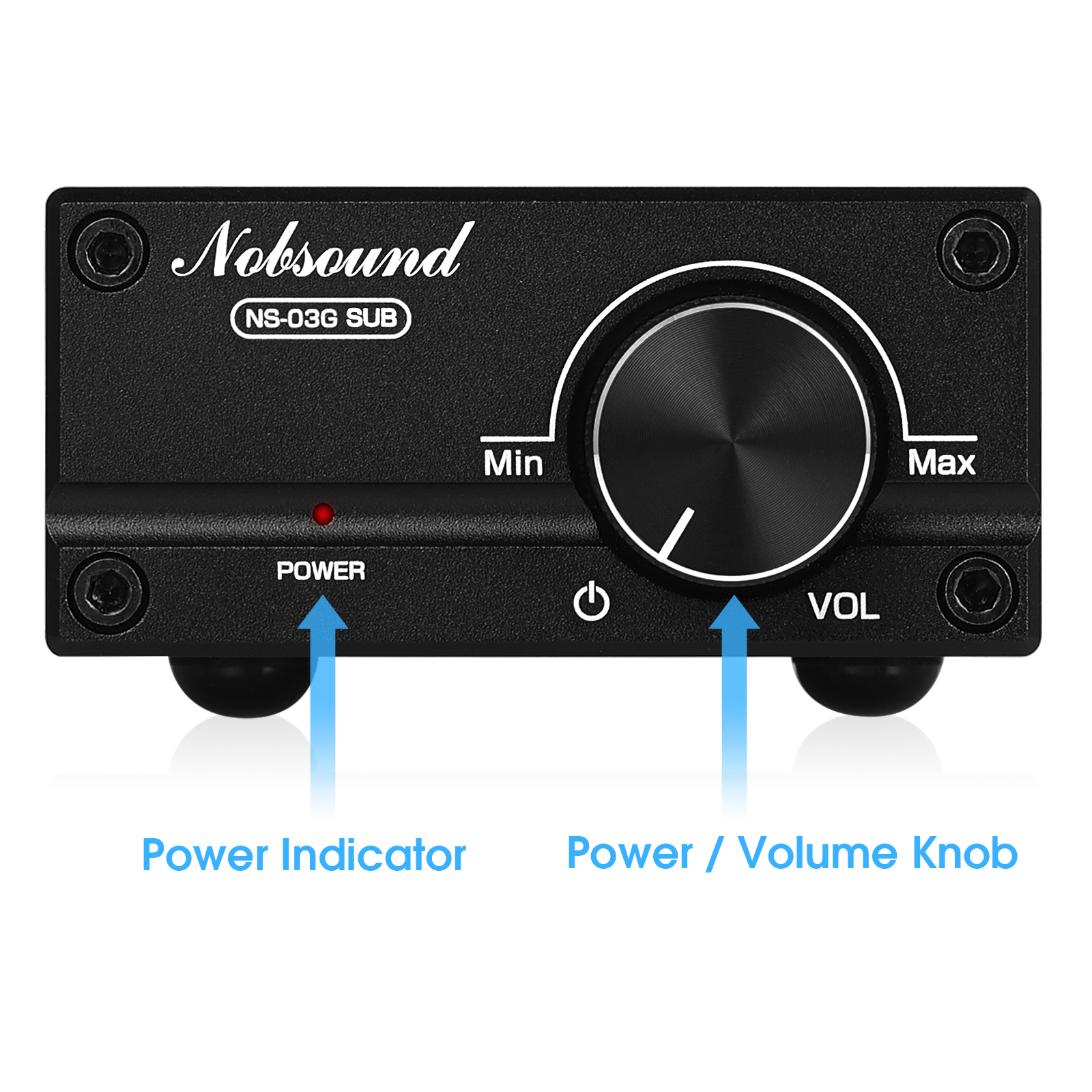 Douk Audio Hi-Fi 100 W Mini TPA3116D2 Subwoofer/Vollfrequenz-Leistungsverstärker Monokanal Digitaler Audioverstärker – Detail 2