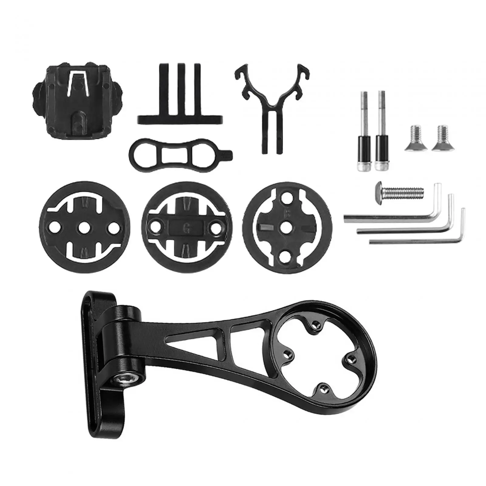 Bike Computer Mount Extended Mount Cycling Accessories Bicycle Stem Handlebar Mount Speed Meter Holder Action Camera Holder