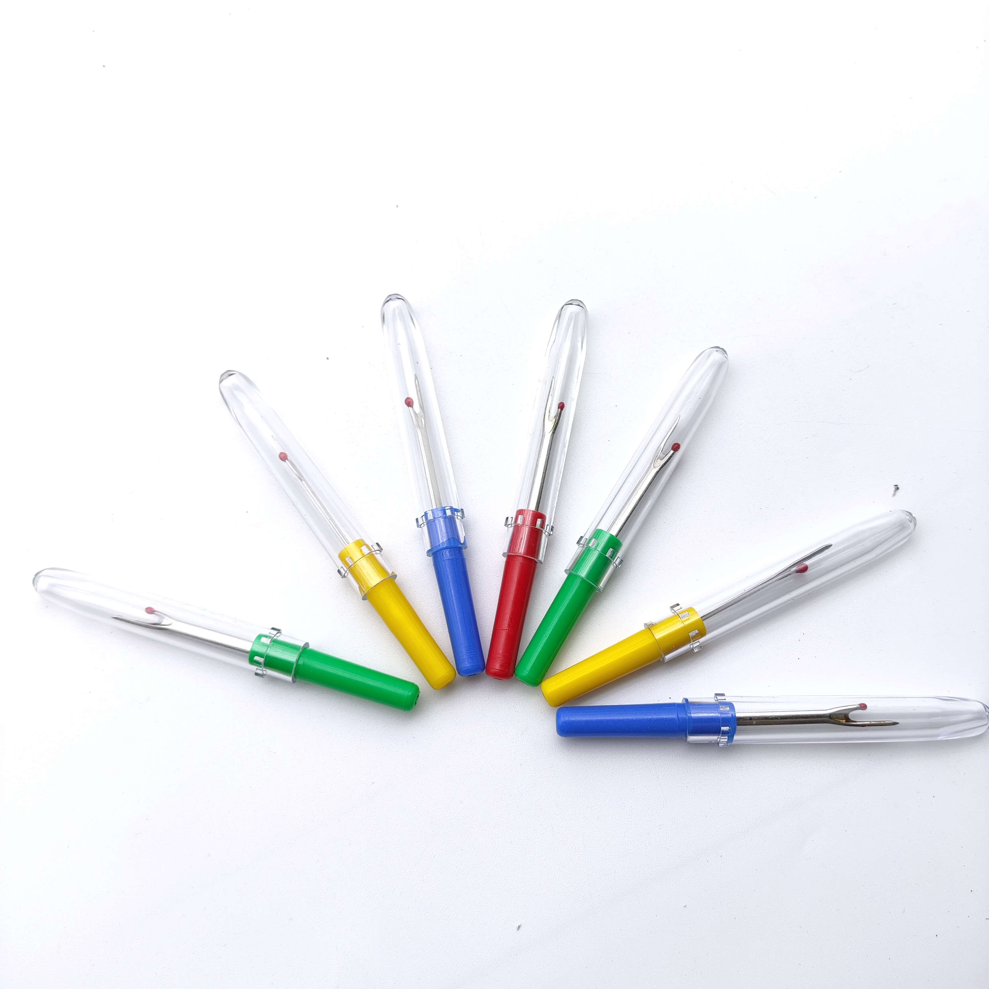 Description Picture 5 of item1/2/4/pcs Sewing Seam Rippers, Small Clothes Tag Remover Seam Rippers For Sewing Crafting Thread Removing