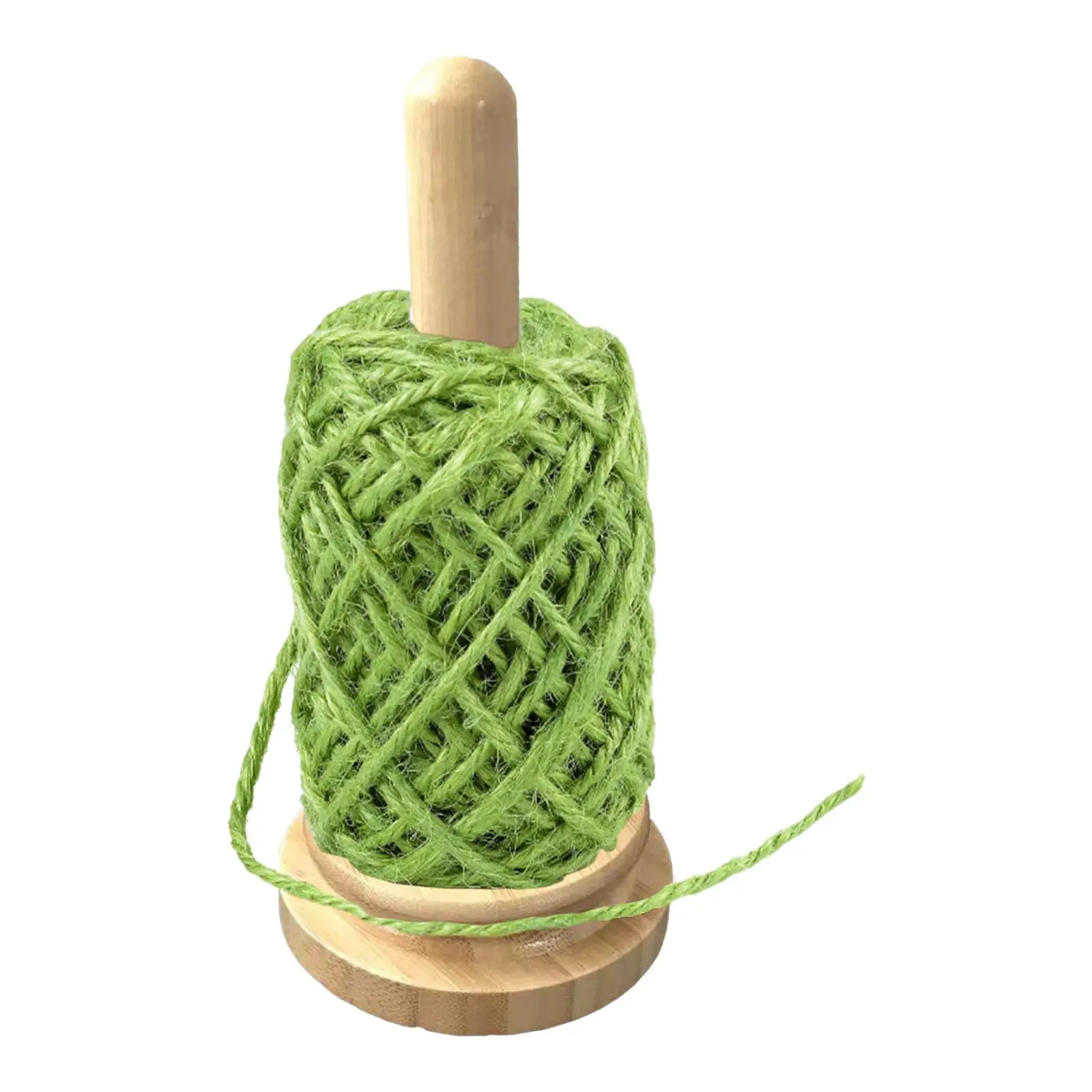Holder Set Knot Cupcake Embroidery Storage Ball Ribbon Organizer Bamboo Yarn