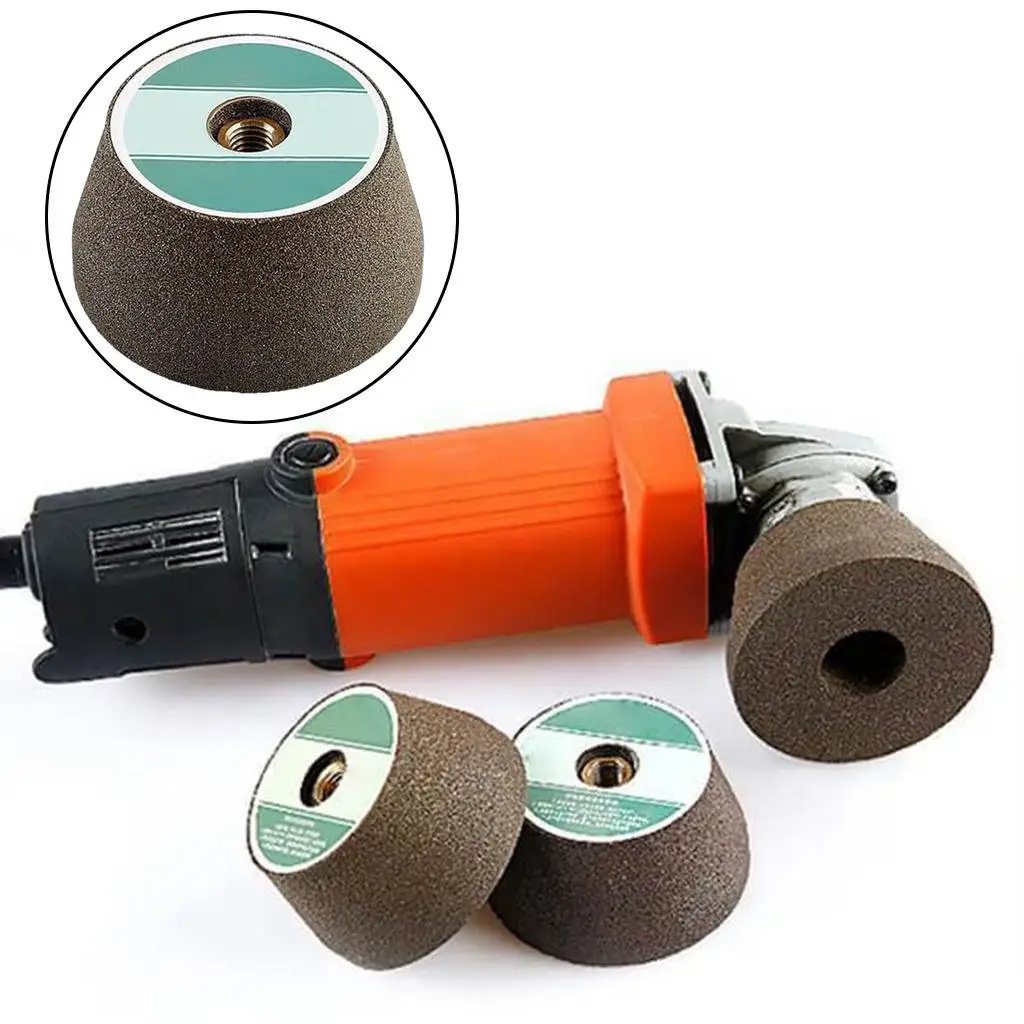 Grinding Wheel Drill Bit Sharpener Concrete Sander Tool Millstone for Angle Grinder Cutting Machine Woodworking Metalworking