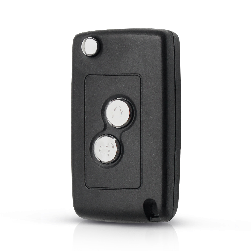 KEYYOU 1PCS Geändert Version Klapp Auto Schlüssel Für Toyota AYGO Für Citroen C1 C3 Für Peugeot 307 VA2 Klinge eintrag Fob Fall 2 Taste – Detail 8