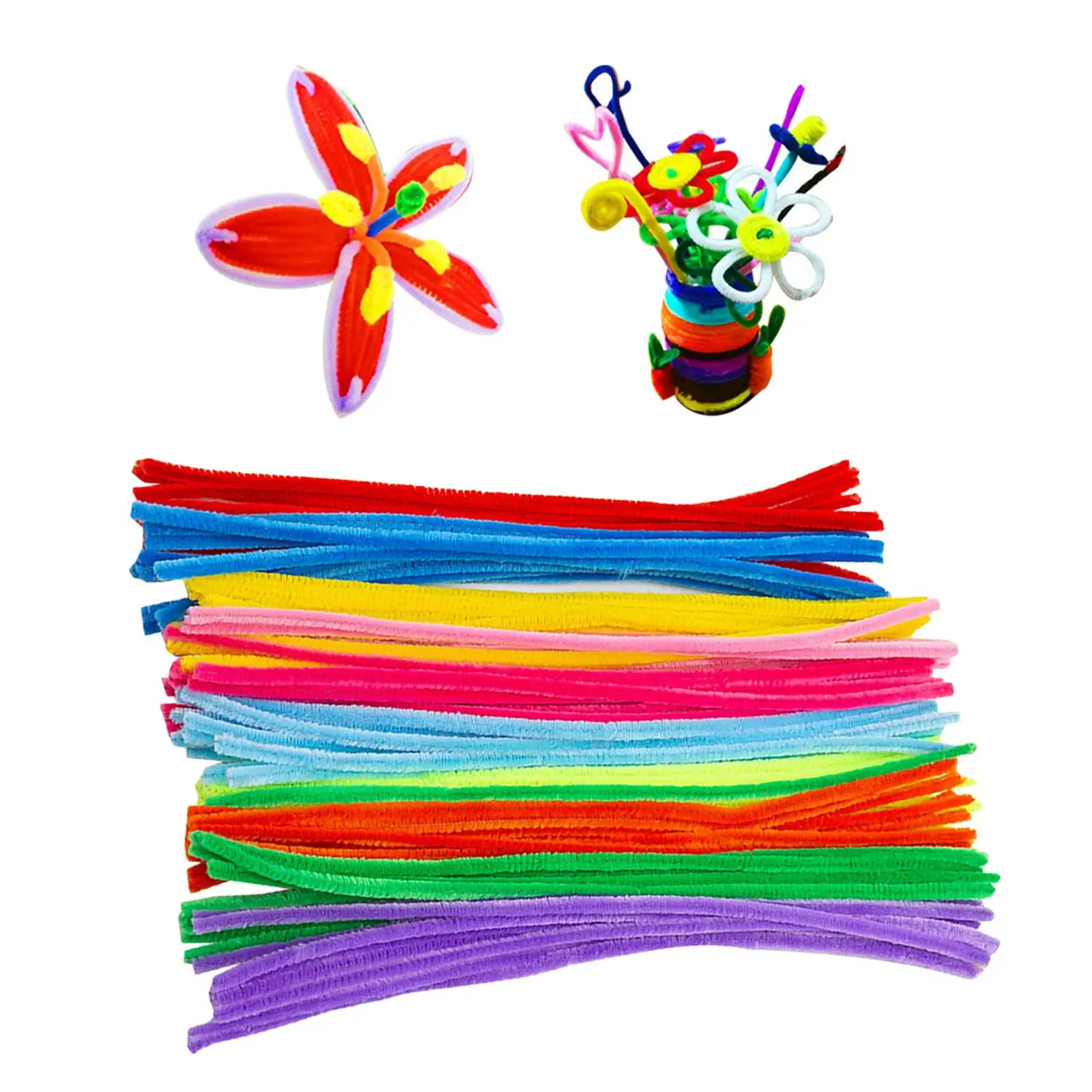 Twisting Bar Decoration DIY Project Crafting Materials Handmade Assorted Colored Gifts Art Crafts Supplies for Preschool Parties