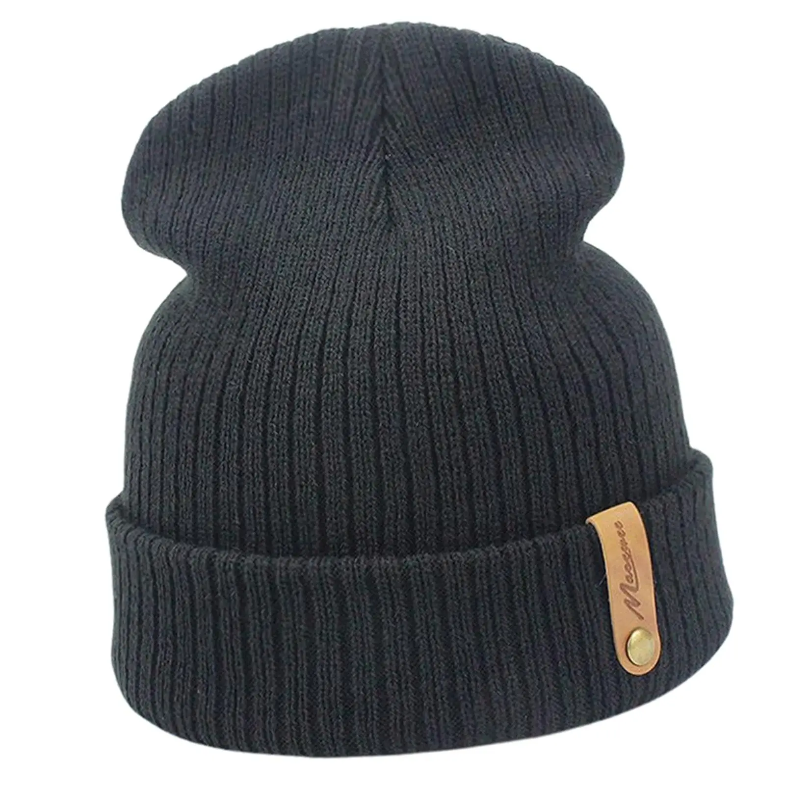 Soft Winter Beanie Warm Knit Hat Slouchy Baggy Beanie Unisex for Cycling Ski