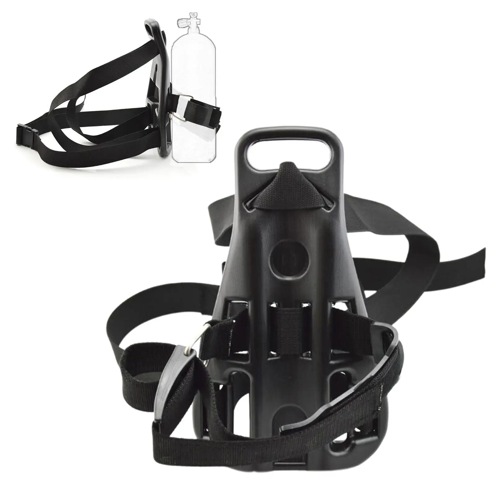 Adjustable Anti- Scuba Diving Tank Backpack Bracket Snorkeling Holder