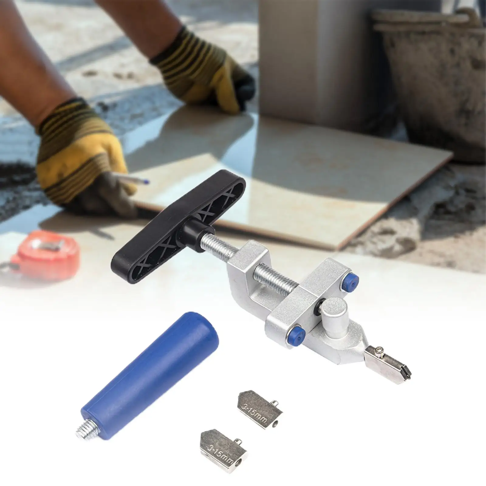 Portable Glass Tile Cutter Mirror Cutting Tool Breaking Pliers