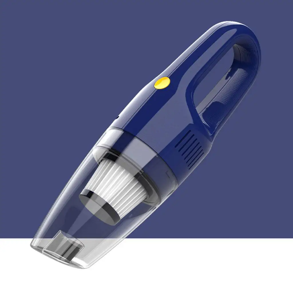 Handheld Car Vacuum Cleaner 5000PA Vacuuming Office Kitchen Home Lightweight USB Rechargeable Powerful Suction Quick Charging