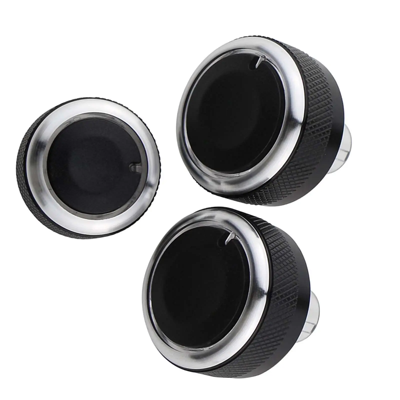 3x Car Air Conditioner Control Knob High Performance Interior Accessories Air Conditioner Climate Control Knob for Granta