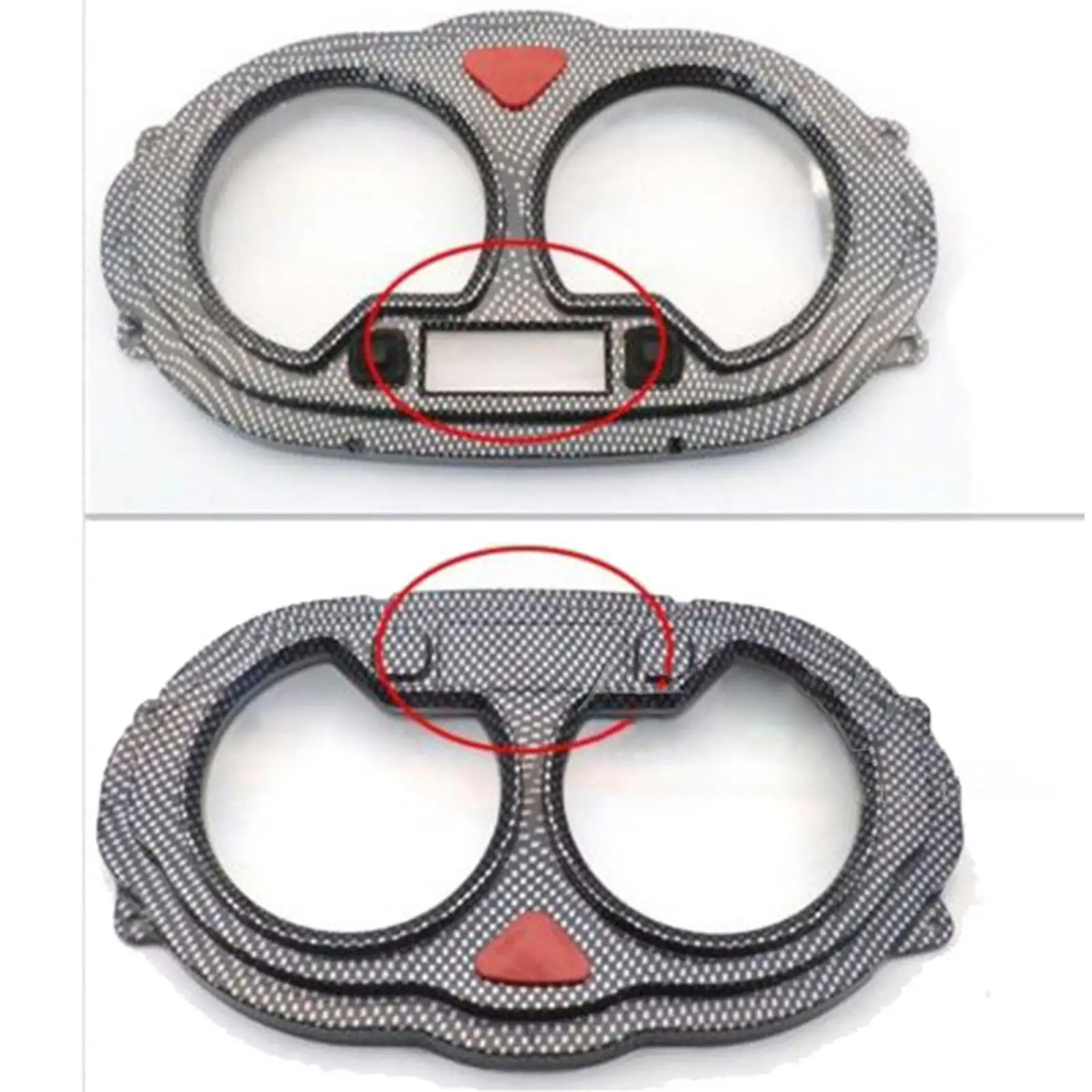 Portable Upper Shell of Instrument Motorcycle Trim Odometer Cover Tachometer Gauge Housing Cover for B08 Instrument Case