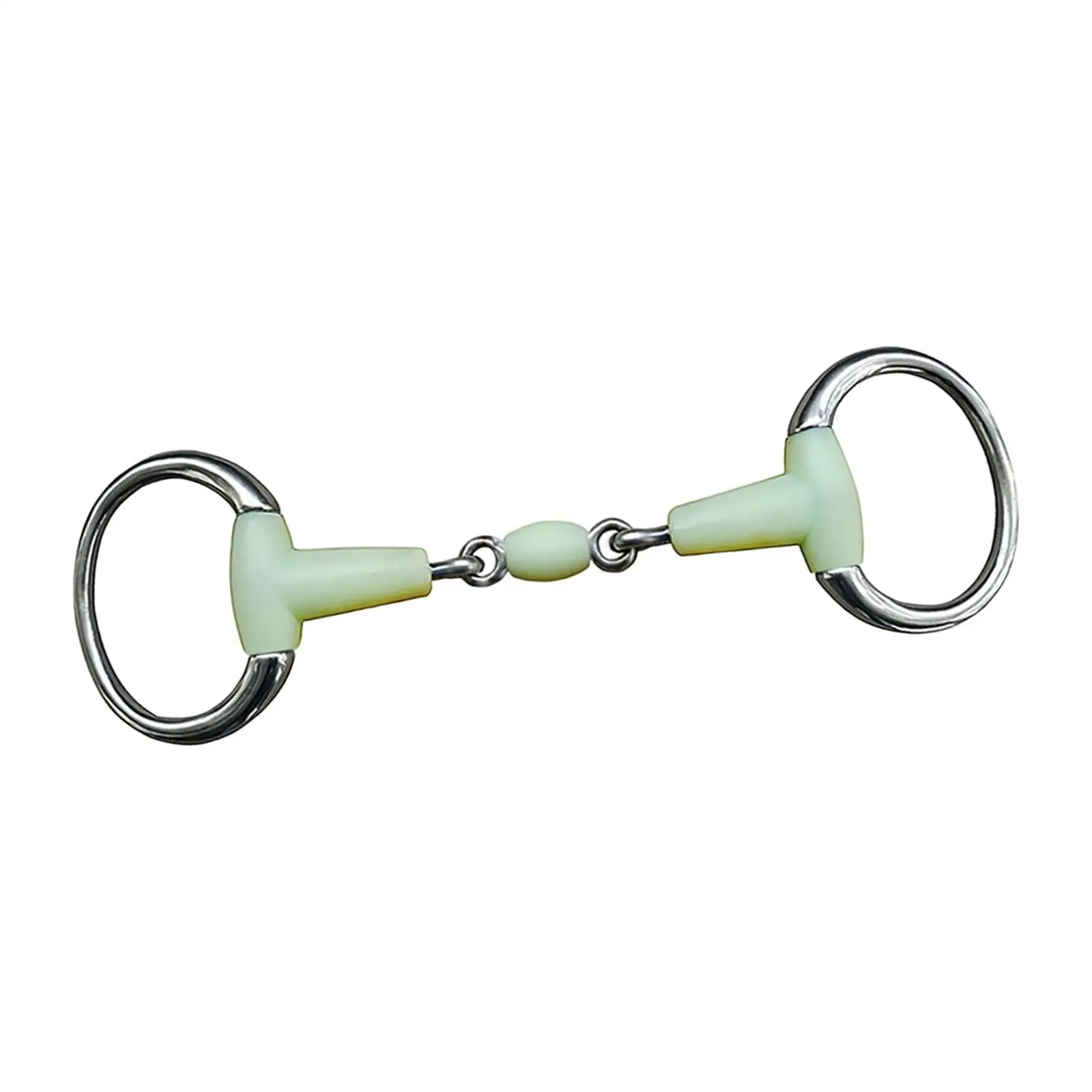 Horse Ring Bit Horse Training Snaffle Tool for Draft Horses Mules Outdoor Sports