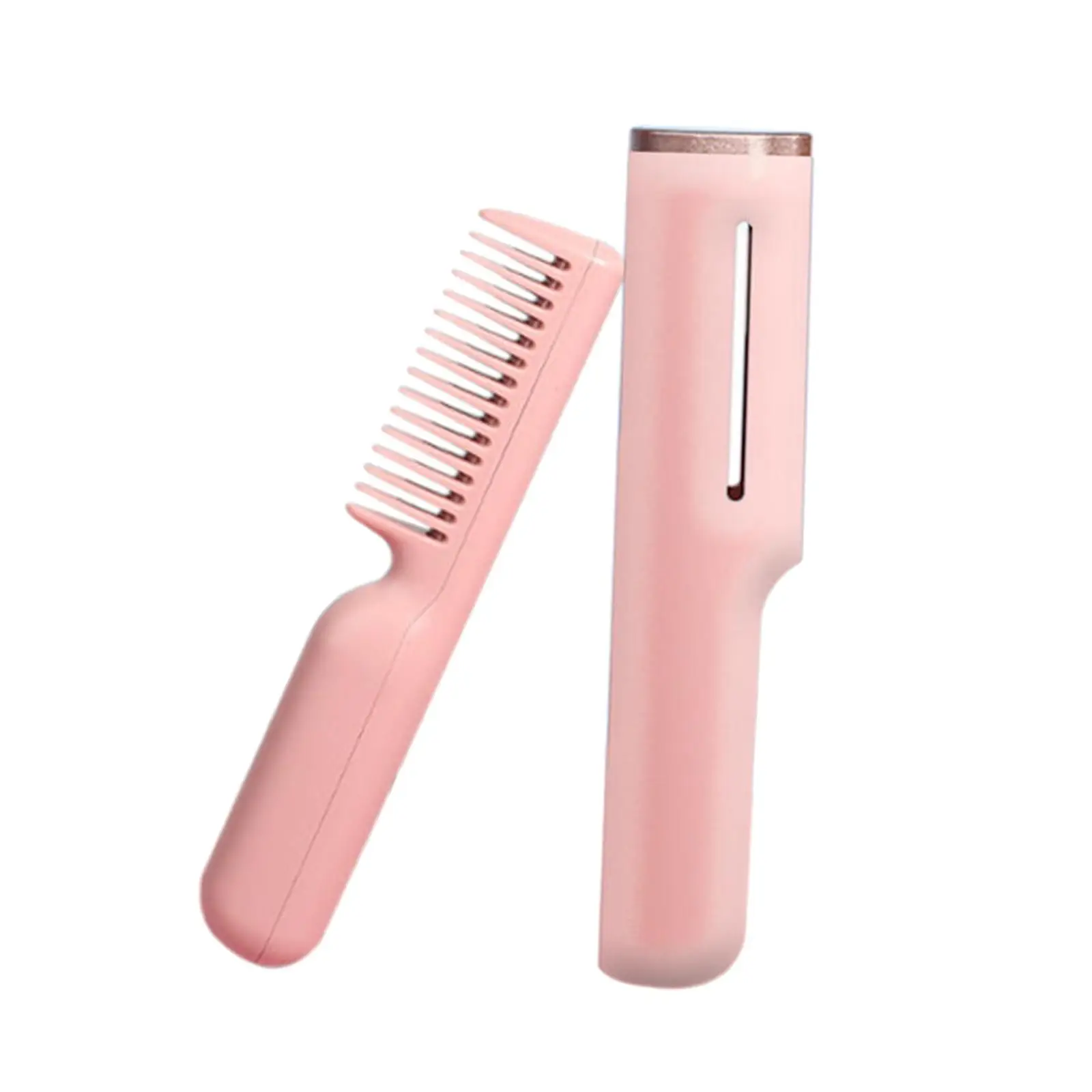 Cordless Hair Straightener Brush Fast Heating Portable Hair Straightening Iron Heated Hair Straightener Comb Straightening Brush