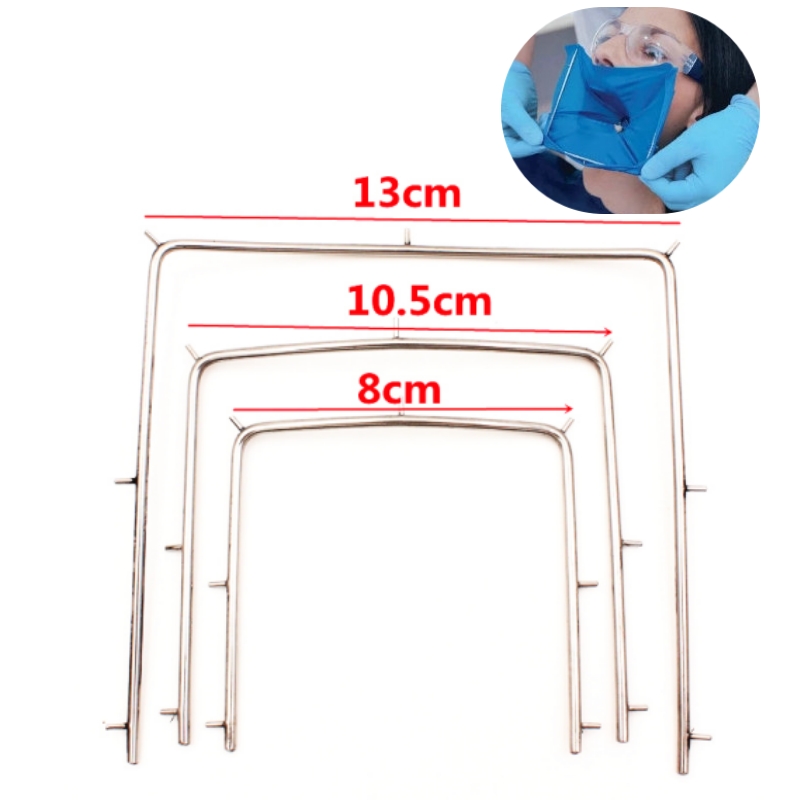 Best of 1Pcs Dental Stainless Steel Rubber Dam Frame Holder Instrument Dentistry Oral Barrier Tools For Support Mouth Dental Equipments Reviews & Tips