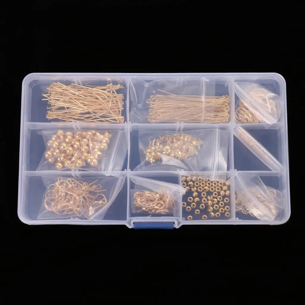 Box Packed Jewelry Making Starter Kit Set Jewelry Findings Supplies DIY Crafts z 