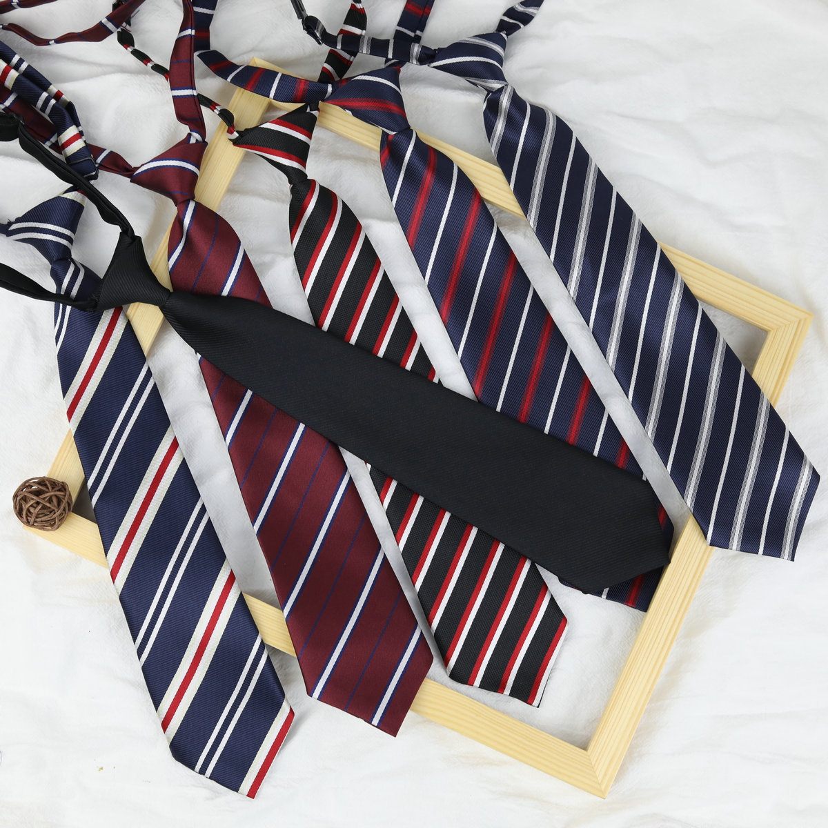 33*6 cm/13*13 cm JK Krawatten Frauen Plaid Krawatte Mädchen Japanischen Stil für Jk Uniform nette Krawatte Plaid Uniform Schule Zubehör – Detail 3