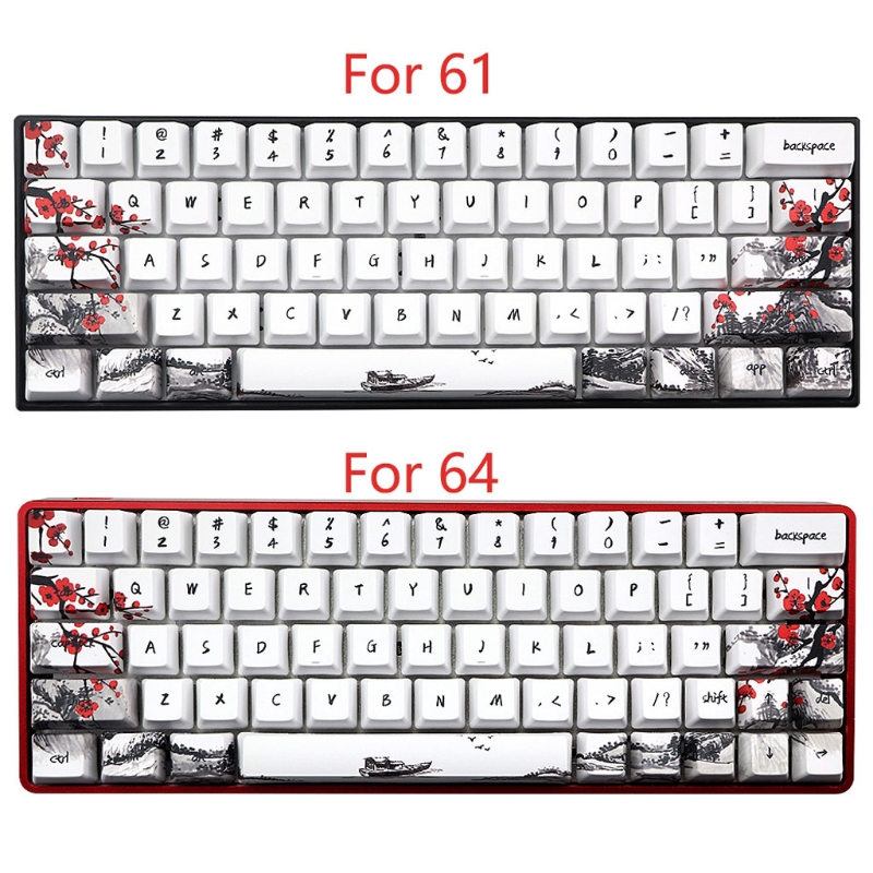 corante sublimação perfil oem teclado mecânico keycap para gh60 xd64 dz60 gk61 gk64