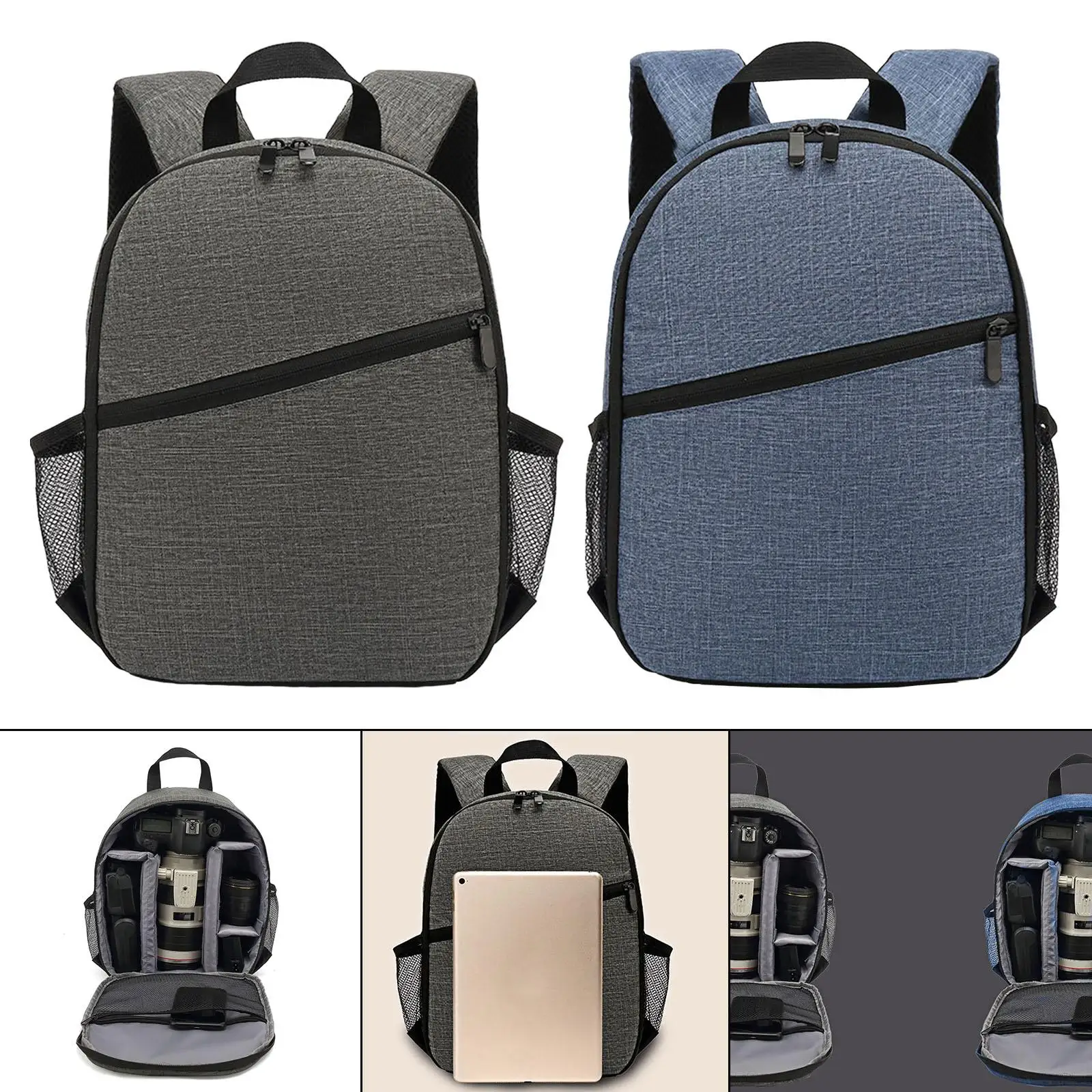 1 Piece Waterproof Travel  Backpack DSLR Portable Small Professional Shockproof Compartment Storage for Outdoor Tripod 