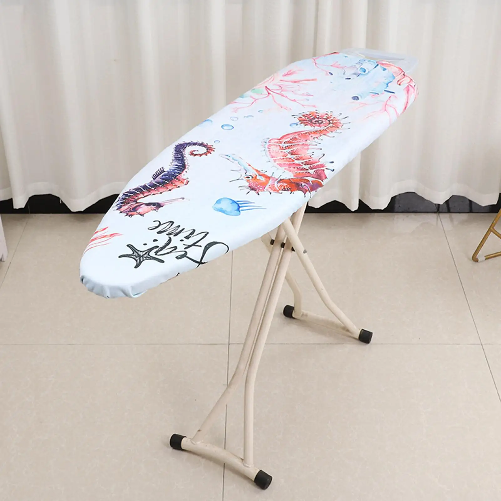 19x55inch Ironing Table Cover  Thick Padding Resists Scorching Blanket Pad Elastic Ironing Board Cover for  Laundry Supplies