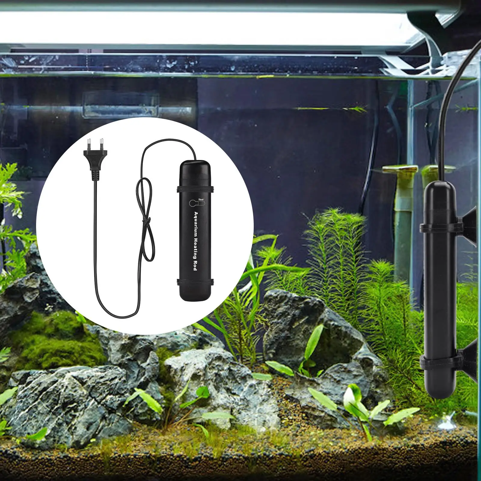 Motel Schat congestie 20W Mini Aquarium Fish Tank Heater Voor 5L 10L Aquarium Verwarming Staaf| |  - AliExpress