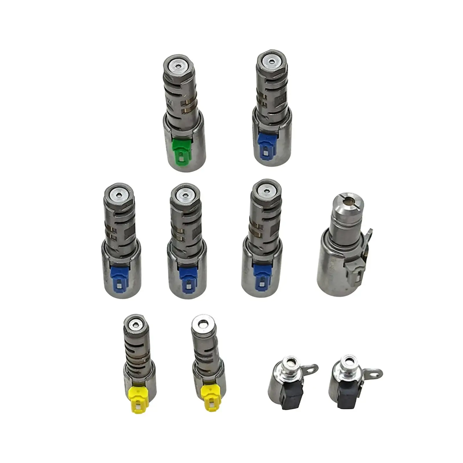 10Pieces 8 Speed Transmission Solenoid Kit for BMW Mini Replacement