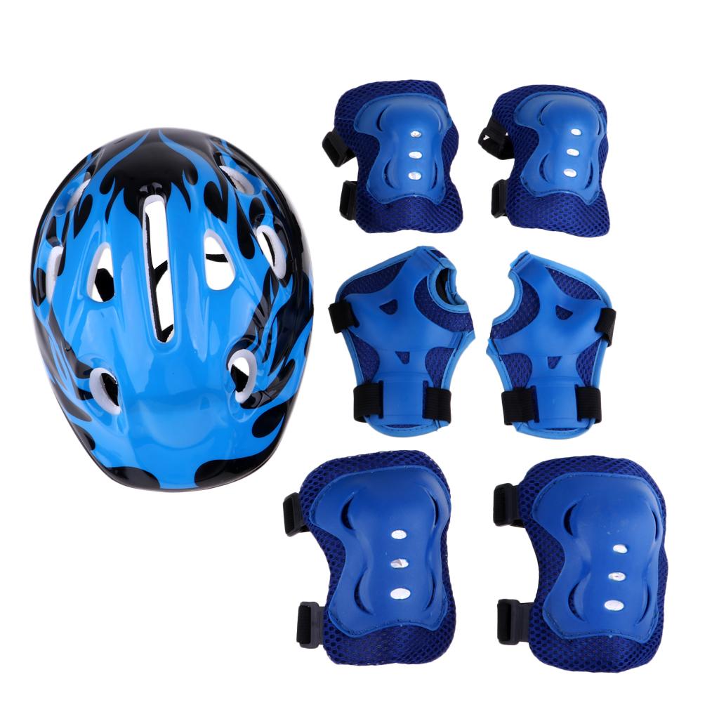 2 Packs Kids Sports Protective Gear Set,  and Pads of Wrist, Elbow, Knee, for Skateboarding, Skating, Scooter, Cycling