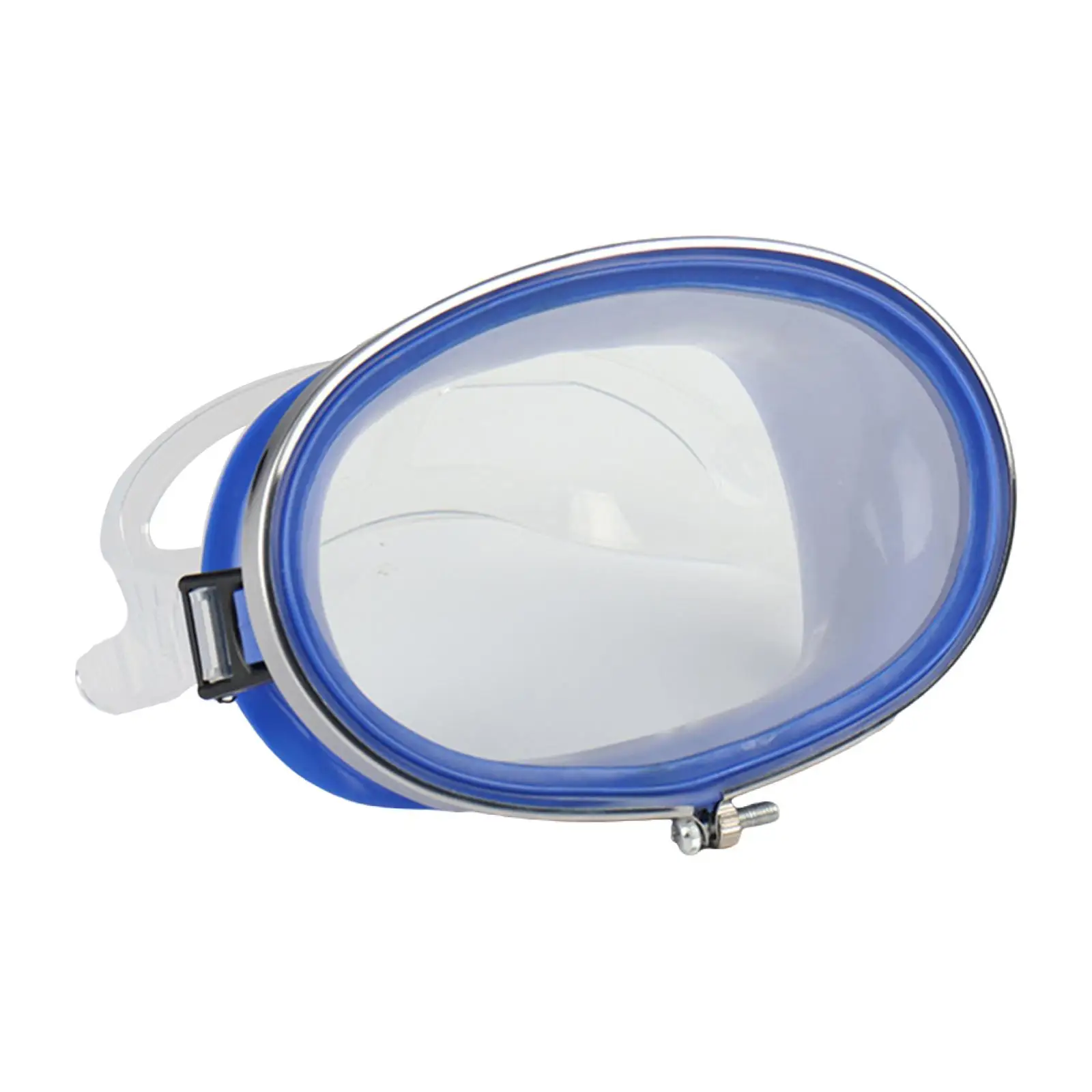 Diving Mask Snorkel Mask Stainless Steel Swimming Mask Oval Shape Diving Goggles