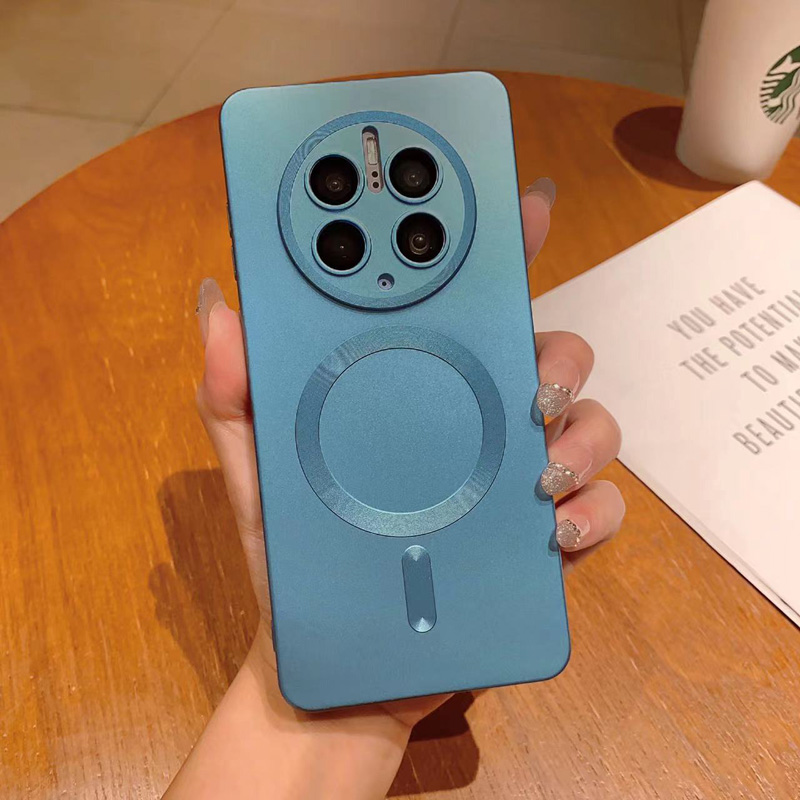 Magnetic Wireless Charging Phone Case For Huawei P60 P60pro P50_voghion.com