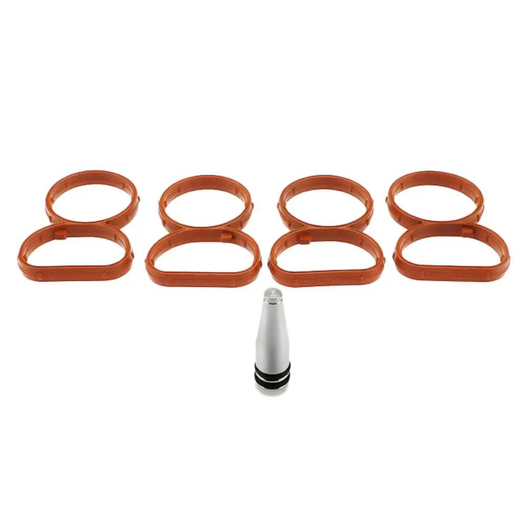 Car Swirl Flaps Plug with 4 Piece Seals Blank Removal Replacement Kit