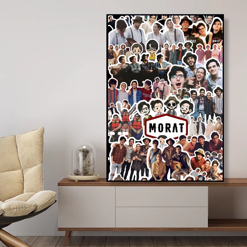 Morat Good Quality Anime Posters Sticky HD Quality Wall Art Retro Posters for Home Room Wall Decor