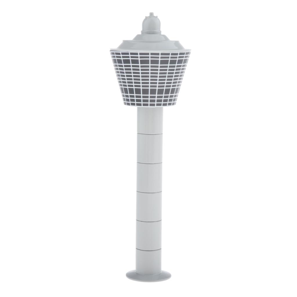 1/400 Scale Plastic Airport Terminal  Lighthouse Scene Model Set Accs