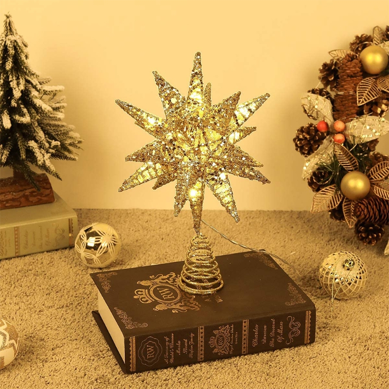 battery operated tree topper with remote