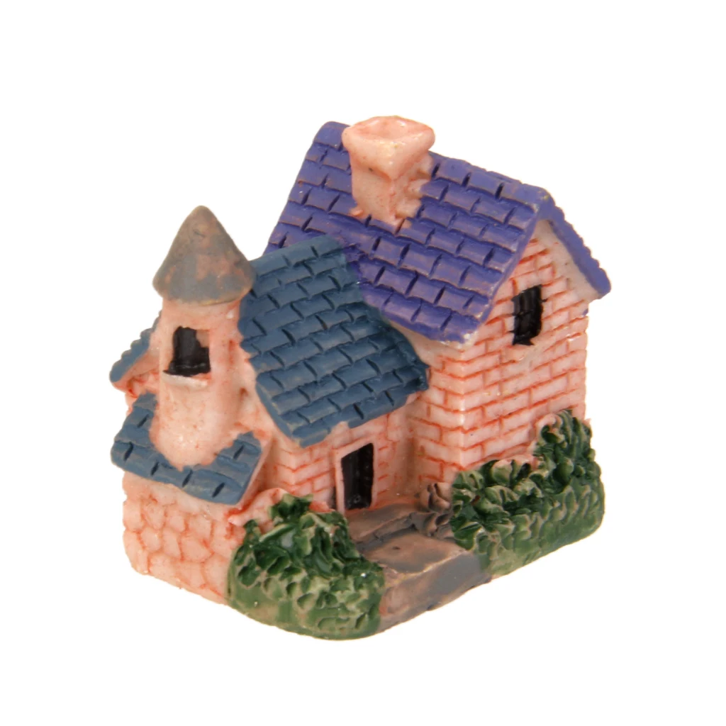 5pcs Miniature Dollhouse Craft Bonsai Garden Landscape European