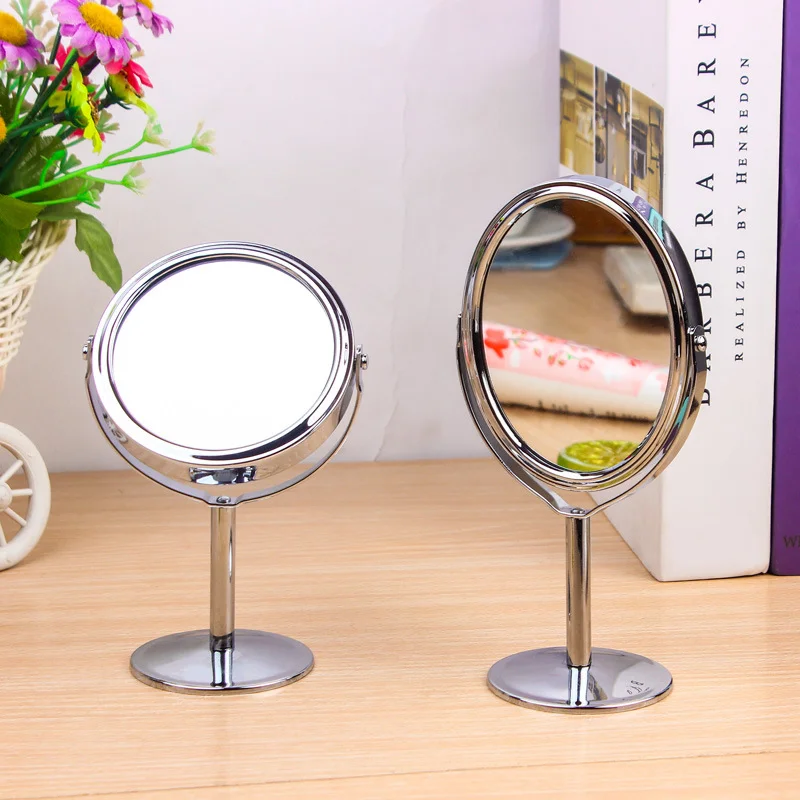 Best of 3 Inch Magnification Makeup Mirror 360 Rotating Professional Desktop Cosmetic Metal Mirror Double Sided Magnifier Reviews & Tips