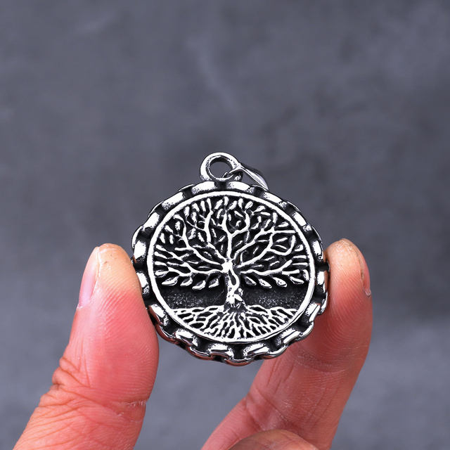 Popular Purple Yggdrasil Pendant