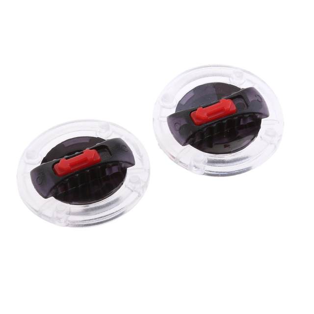 Pair Helmet Screen Lens Mounting Fix Base for Rotate Switch for LS2 Helmet 