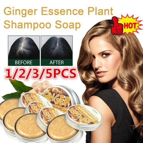 Best of 1 / 2 / 3 / 5PCS New Upgrade Ginger Hair Regrowth Shampoo Bar, Promotes Reviews & Tips