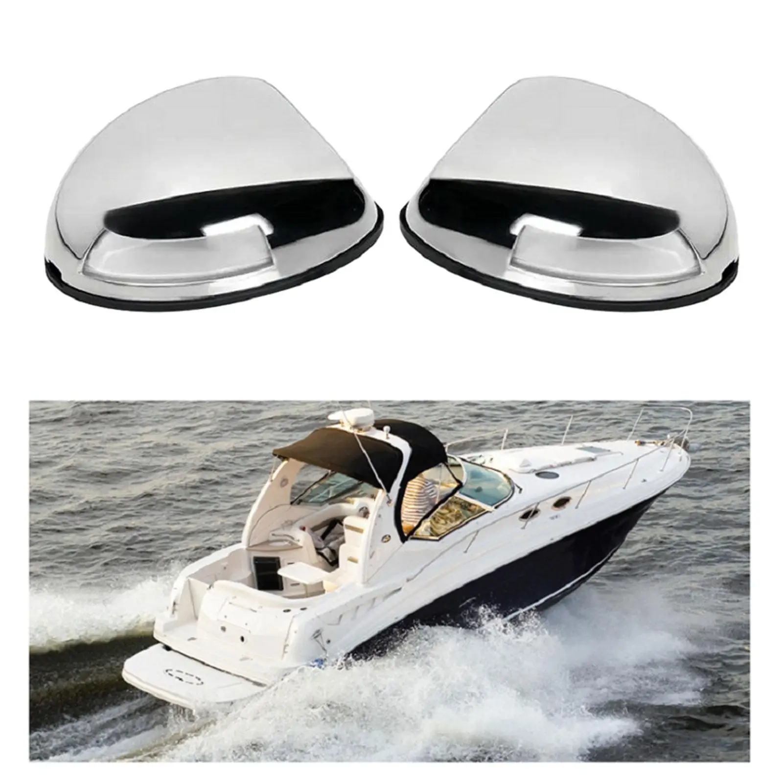 2x Marine Boat Yacht Navigation Light Navigation Lights for Boats for Marine