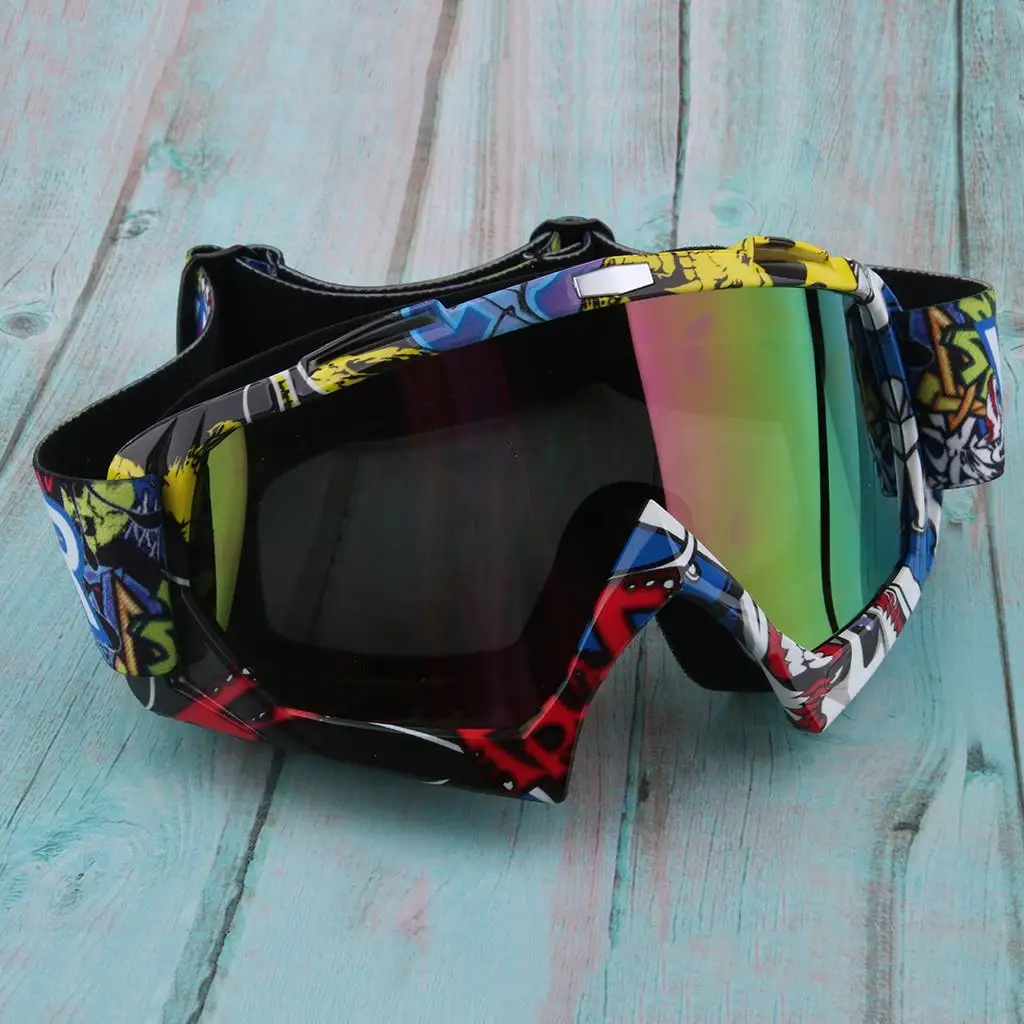 Outdoor Windproof Eyewears Snowmobile/ Snowboard Ski Snow Goggles ADJUSTABLE