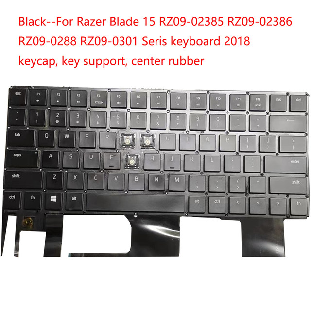 Ykeyboard Razorblade Laptop Keyboard Razer Blade 15 Replacement Laptop Keyboard For Razer ...