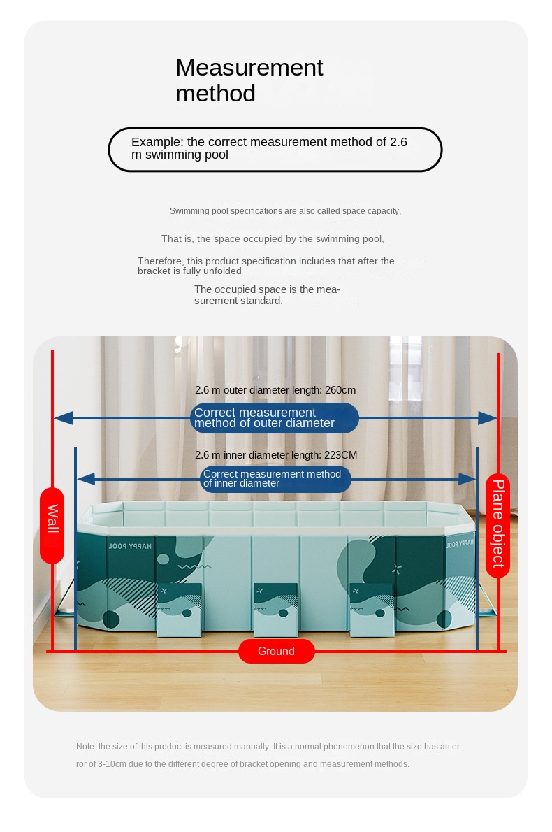 Title 11, Inflatable pool Outdoor Gap Former Frame Househ...