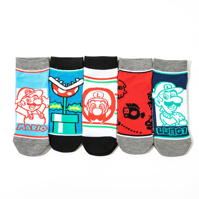 Super Mario 12 Days of Socks