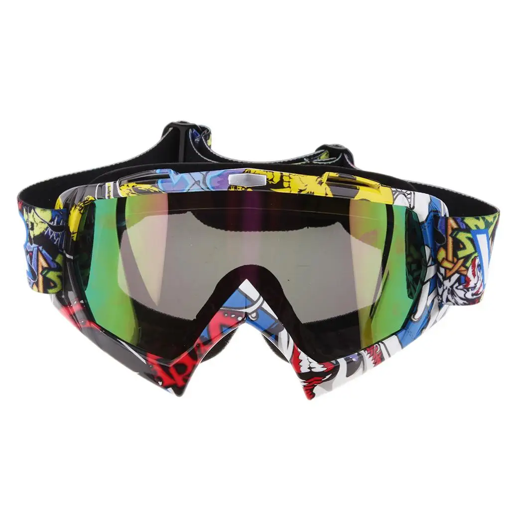 Outdoor Motocross Motorcycle Goggles ATV Dirt Bike DustProof Racing Glasses Windproof Anti-Fog & Anti 2 Colors