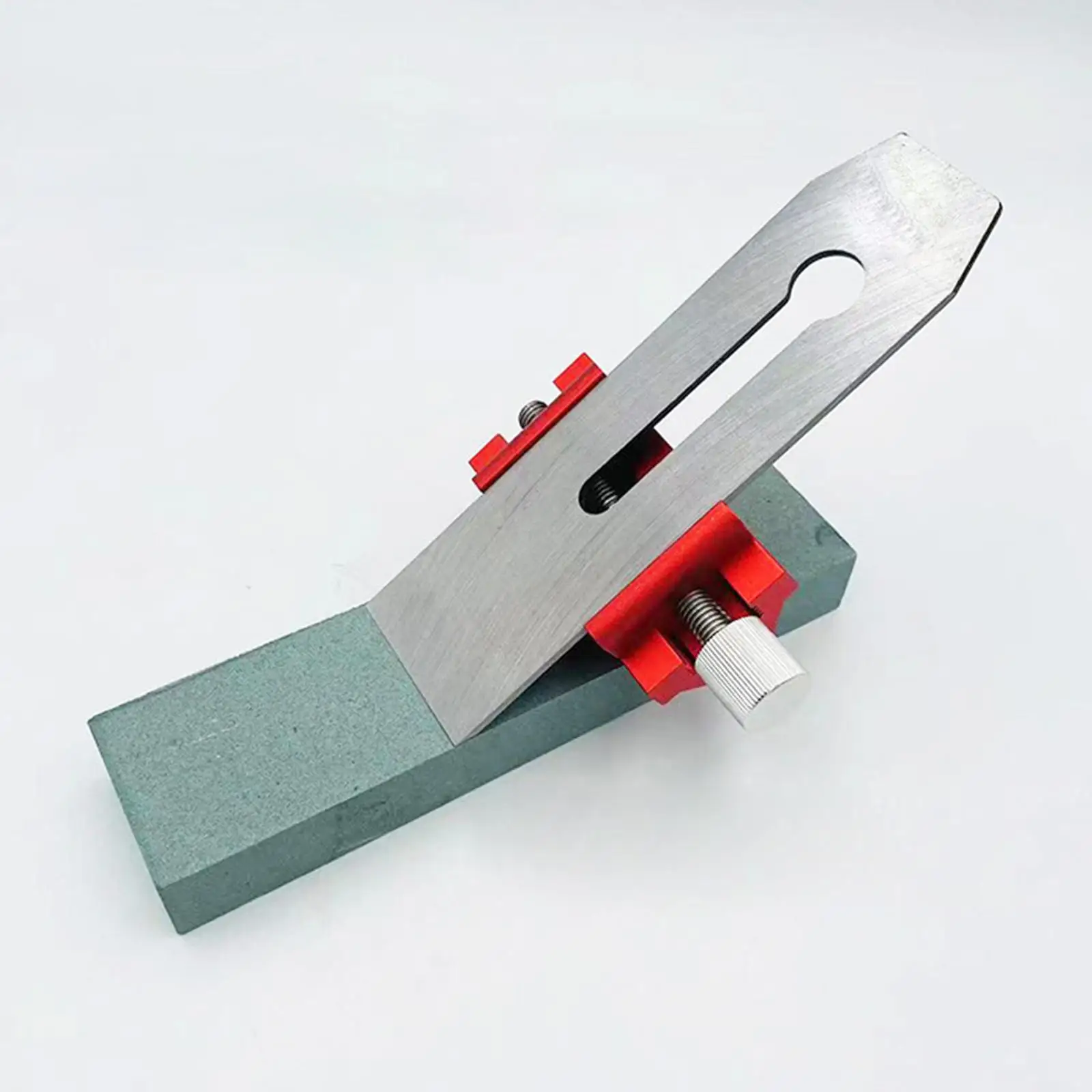 Chisel Sharpening Jig Portable Metal Adjustable Wood Chisel Jig for Garden Machinery Manufacturing Woodworking Metalworking