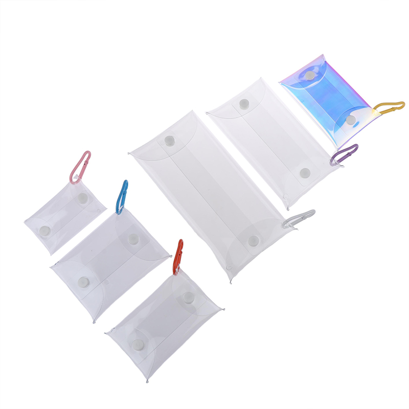 Mini Anime Puppe Display Tasche Transparent Geldbörse Schlüsselbund Anhänger Quadratische Tasche Organizer Schlüssel Lippenstift Kopfhörer Lagerung Tasche – Detail 3