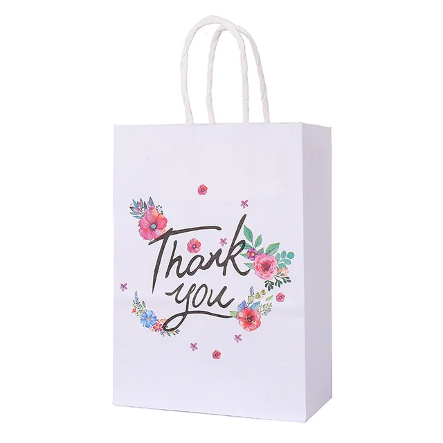 Leather Double Love Thank You Bags Gift Bag with Handles Cosmetic Packaging  Bags Wedding Candy Boxes for Gifts Mother's Day - AliExpress