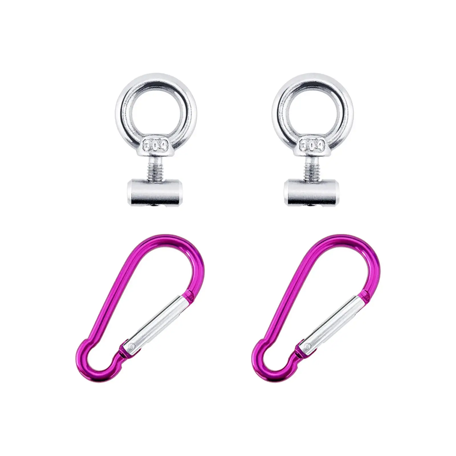 Carabiners Clips M4 Lifting Eye Nuts for Awning Rail Caravan Tie Down Eyelet