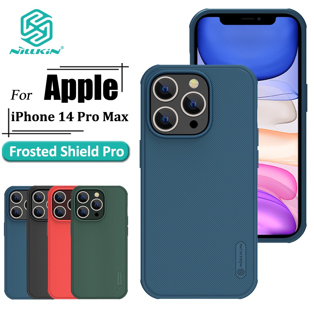 Суперматовый защитный чехол Nillkin Pro для iPhone 14 Pro Max, Ультратонкий  матовый ударопрочный чехол из ТПУ и ПК с защитой от отпечатков пальцев |  AliExpress