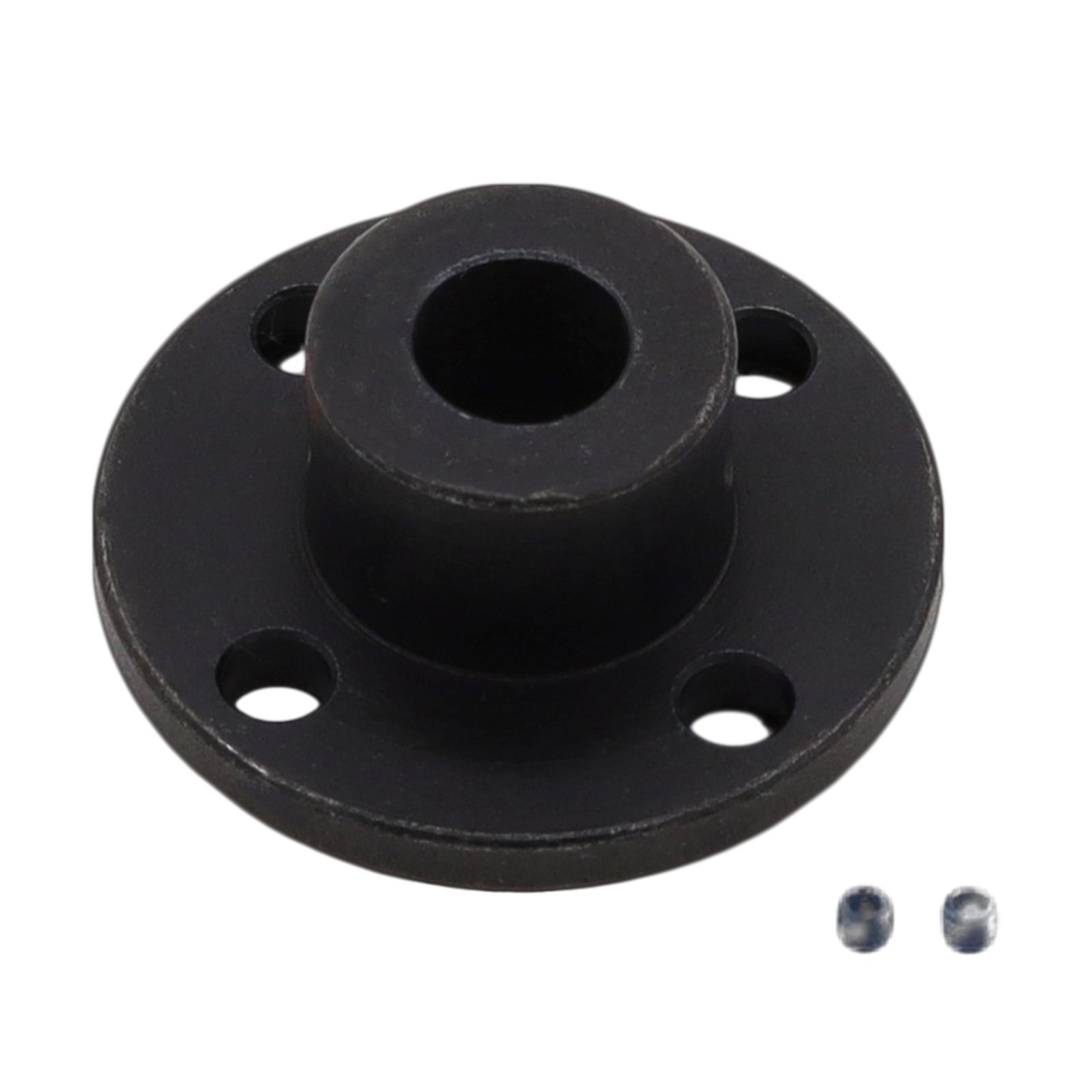 Description Picture 4 of itemFlange Shaft Coupling Flange Coupling Connector Guide Shaft Coupler with Fastening Screw Replacement Accessories DIY Parts