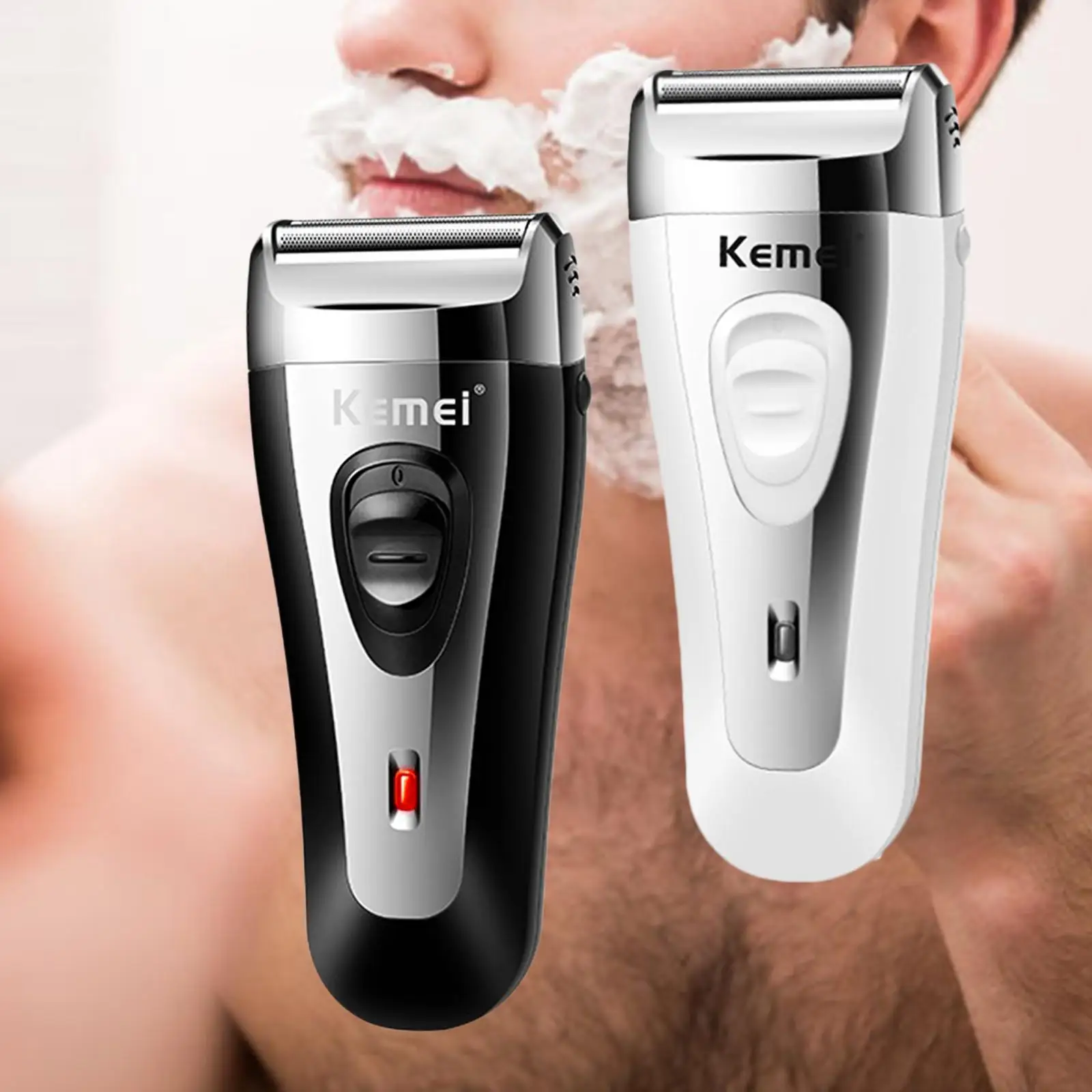 Electric Shaver Razor Professional Rechargeable Haircutting Kit for Men Clipping, Trimming